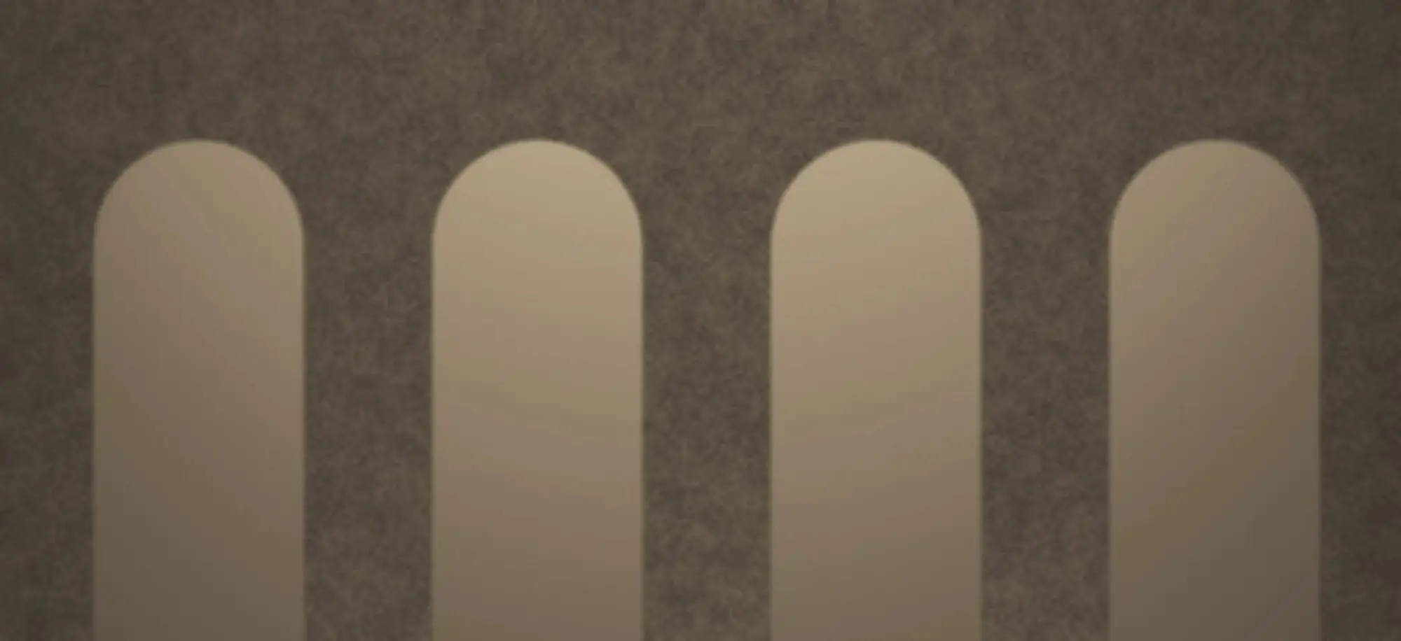 Imagem ilustrativa: arcos em luz suave